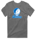 Bentley Stealie Premium Unisex T-Shirt — Design: Bentley University — Charcoal