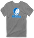 Bentley Stealie Premium Unisex T-Shirt — Design: Bentley University — Dark Heather