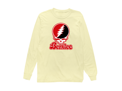 Berklee Stealie Premium Unisex Long-Sleeve — Design: Berklee College of Music — Butter