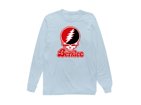 Berklee Stealie Premium Unisex Long-Sleeve — Design: Berklee College of Music — Chambray