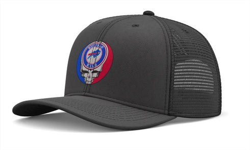 Grateful Dead - Buffalo Bills Stealie Trucker Cap - StealieShop