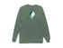 Binghamton Stealie Premium Unisex Long-Sleeve — Design: Binghamton University — Light Green