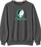Binghamton Stealie Premium Unisex Crewneck — Design: Binghamton University — Dark Heather