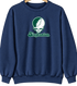 Binghamton Stealie Premium Unisex Crewneck — Design: Binghamton University — Navy