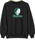 Binghamton Stealie Premium Unisex Crewneck — Design: Binghamton University — Black