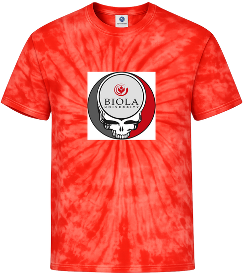 Biola University Stealie Tie-Dye T-Shirt
