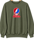Biola Stealie Premium Unisex Crewneck — Design: Biola University — Military Green