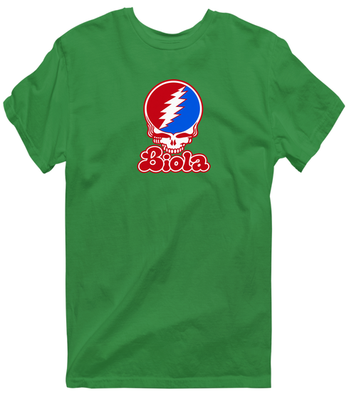 Biola Stealie Premium Unisex T-Shirt — Design: Biola University — Irish Green