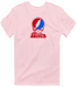 Biola Stealie Premium Unisex T-Shirt — Design: Biola University — Light Pink
