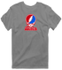Biola Stealie Premium Unisex T-Shirt — Design: Biola University — Dark Heather