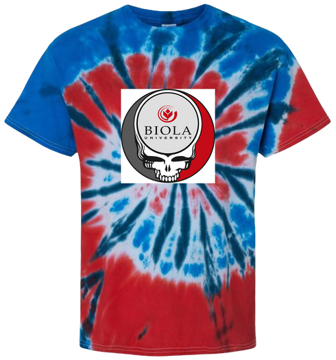 Biola University Stealie Tie-Dye T-Shirt