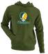 Birmingham Stealie Premium Unisex Hoodie — Design: Alabama at Birmingham University of — Military Green
