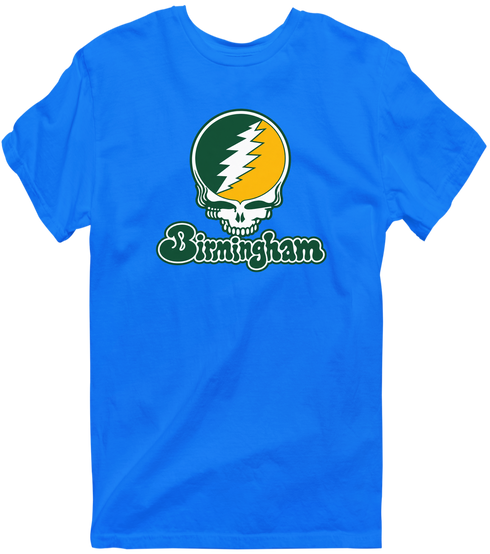 Birmingham Stealie Premium Unisex T-Shirt — Design: Alabama at Birmingham University of — Royal