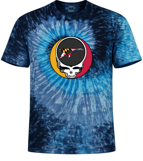1415 - Custom Stealie Tie-Dye