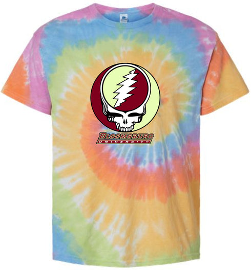 Bloomsburg University Stealie Tie-Dye T-Shirt