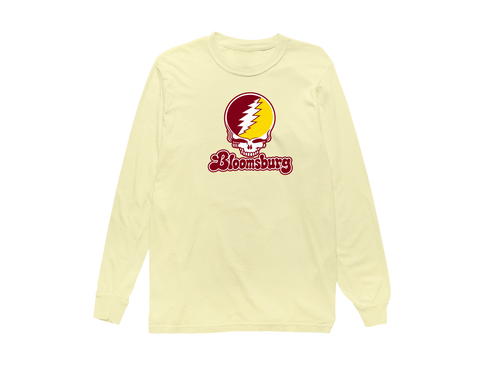 Bloomsburg Stealie Premium Unisex Long-Sleeve — Design: Bloomsburg University — Butter