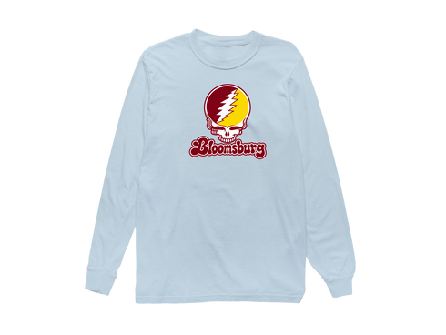Bloomsburg Stealie Premium Unisex Long-Sleeve — Design: Bloomsburg University — Chambray