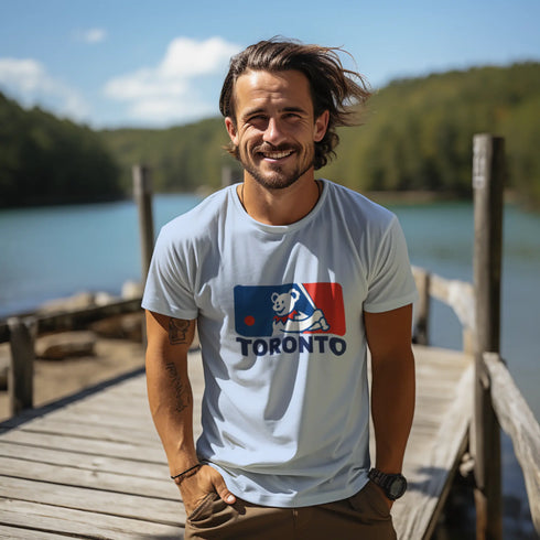 Grateful Dead - Toronto Blue Jays MLB Logo T-Shirt - StealieShop