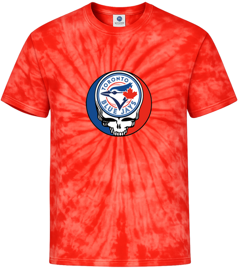 Toronto Blue Jays Stealie Tie-Dye T-Shirt