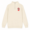Boston University - Premium Grateful Dead Quarter-Zip Pullover - Sand - 1