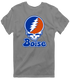Boise Stealie Premium Unisex T-Shirt — Design: Boise State University — Dark Heather