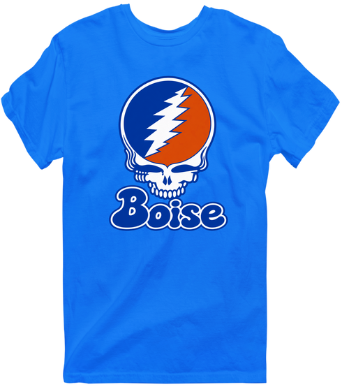 Boise Stealie Premium Unisex T-Shirt — Design: Boise State University — Royal