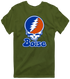 Boise Stealie Premium Unisex T-Shirt — Design: Boise State University — Military Green