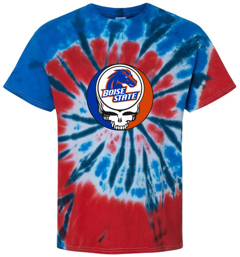 Boise State University Stealie Tie-Dye T-Shirt
