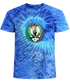 Boston Celtics Leprechaun Stealie Tie-Dye T-Shirt