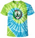 Boston Celtics Leprechaun Stealie Tie-Dye T-Shirt