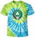 Boston Celtics Shamrock Stealie Tie-Dye T-Shirt