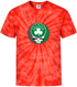 Boston Celtics Shamrock Stealie Tie-Dye T-Shirt