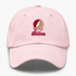 Boston Stealie Premium Unisex Dad Hat — Design: Boston College — Pink