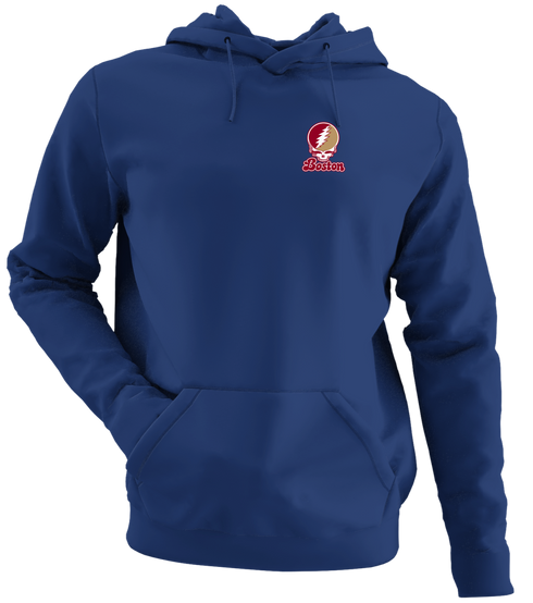 Boston Stealie Premium Unisex Hoodie — Design: Boston College — Navy