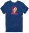 Boston Stealie Premium Unisex T-Shirt — Design: Boston College — Navy