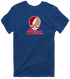 Boston Stealie Premium Unisex T-Shirt — Design: Boston College — Navy