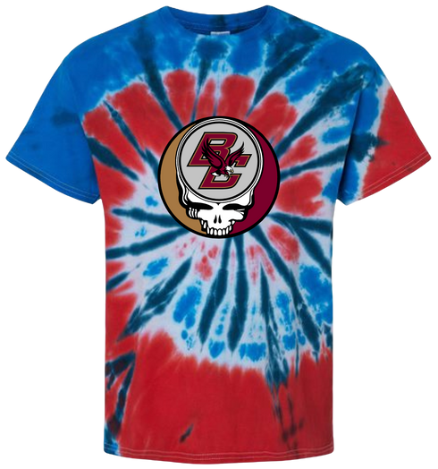 Boston College Stealie Tie-Dye T-Shirt