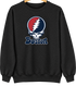 Boston Baseball Stealie Grateful Dead Crewneck — Boston Red Sox — Black