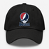 Boston Baseball Stealie Grateful Dead Dad Hat — Boston Red Sox — Black