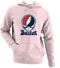 Boston Baseball Stealie Grateful Dead Hoodie — Boston Red Sox — Light Pink