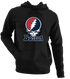 Boston Baseball Stealie Grateful Dead Hoodie — Boston Red Sox — Black
