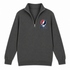 Boston Baseball Stealie Grateful Dead Quarter-Zip — Boston Red Sox — Charcoal