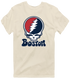 Boston Baseball Stealie Grateful Dead T-Shirt — Boston Red Sox — Sand
