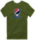 Boston Baseball Stealie Grateful Dead T-Shirt — Boston Red Sox — Military Green
