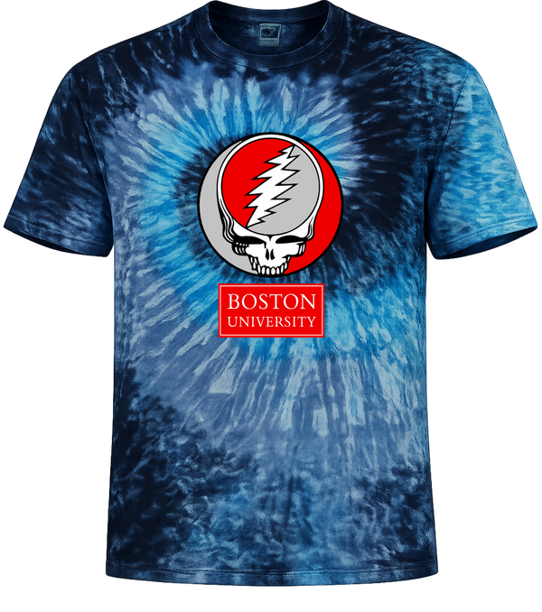Boston University Stealie Tie-Dye T-Shirt