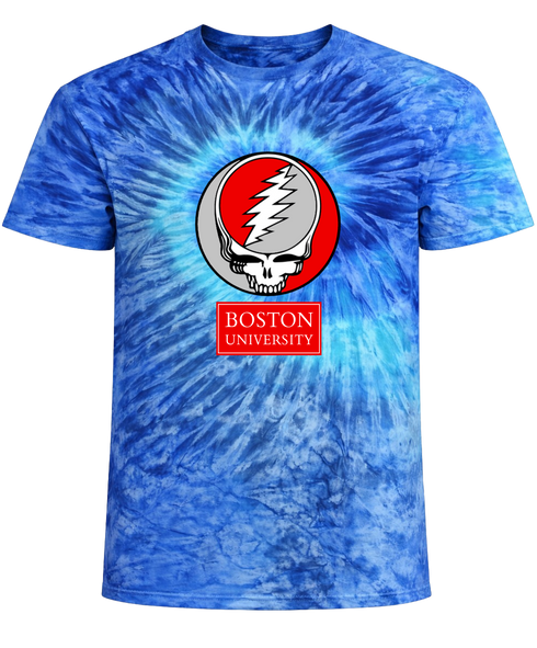 Boston University Stealie Tie-Dye T-Shirt