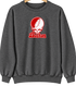 Boston Stealie Premium Unisex Crewneck — Design: Boston University — Dark Heather
