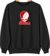 Boston Stealie Premium Unisex Crewneck — Design: Boston University — Black
