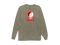 Boston Stealie Premium Unisex Long-Sleeve — Design: Boston University — Sandstone