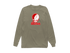 Boston Stealie Premium Unisex Long-Sleeve — Design: Boston University — Sandstone